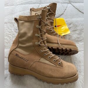 NEW! $215 Belleville USA Made Gore-Tex Vibram Waterproof Combat Boots 8.5 9